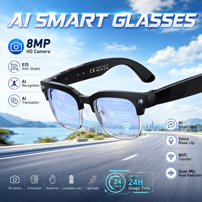 Photography Videography - W630 HeyCyan AI Voice Wake-Up Intelligent