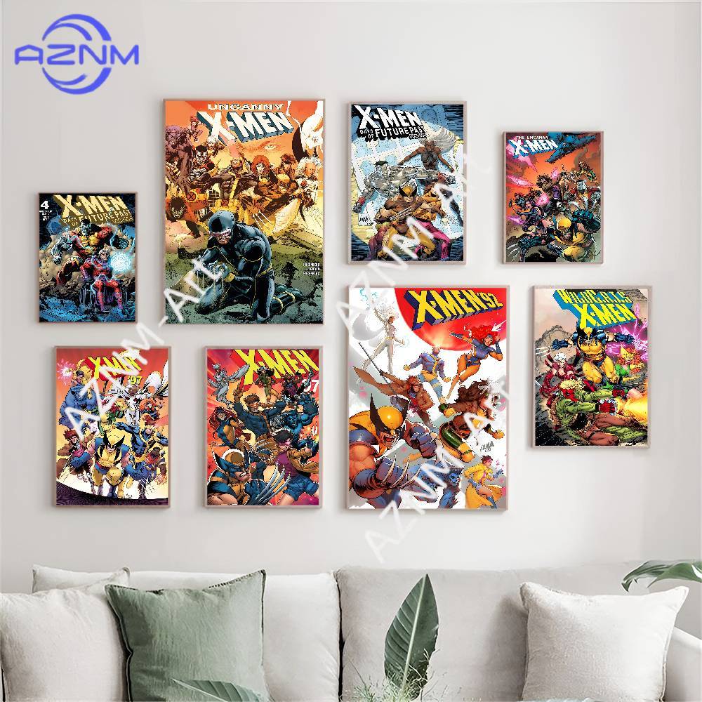 Photography Anime - 1PC M-Marvel X-X-Men Anime Movie Vintage