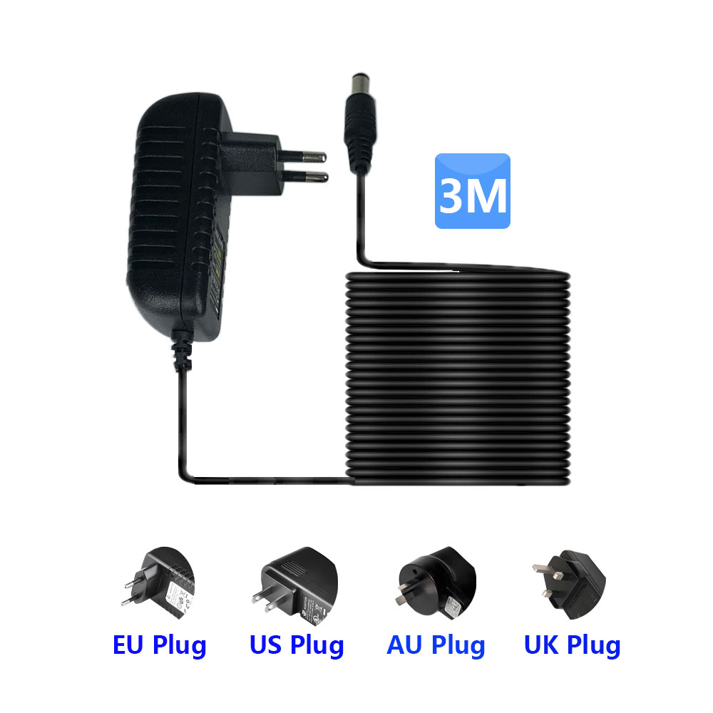 Photography Uk - DC 12V 2A 3 Meters Length