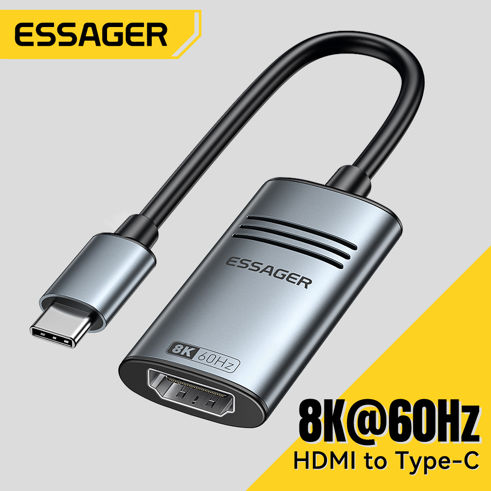 Tethering Cable Usb - Essager HDMI To USB Type C