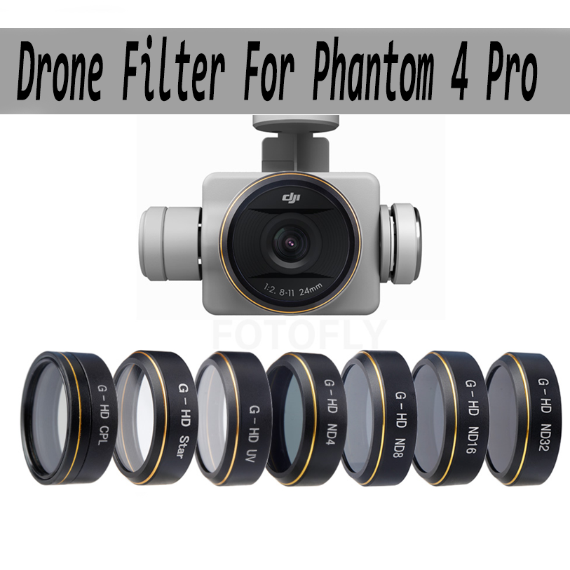 Drone Filter For Phantom 4 Pro - огляд і ціна Nd Filter Set