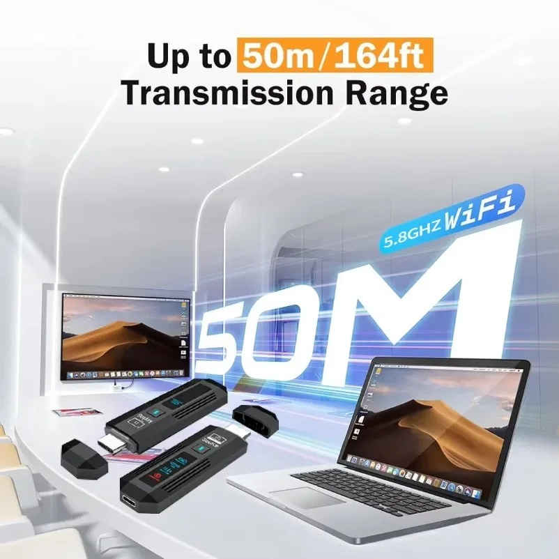 50M 5.8G 1080P HDMI-Compatible - огляд і ціна Photography Videography