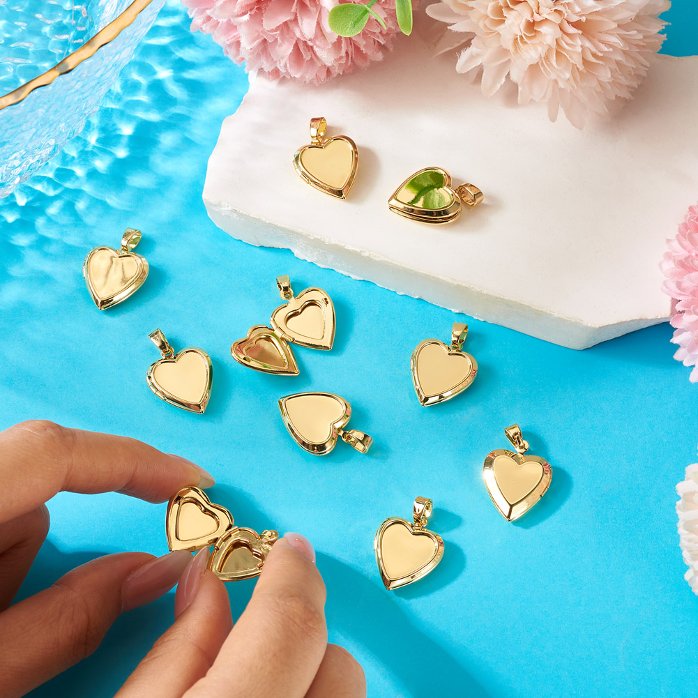 10pcs Heart Photo Locket Penda - огляд і ціна Photography Exhibition