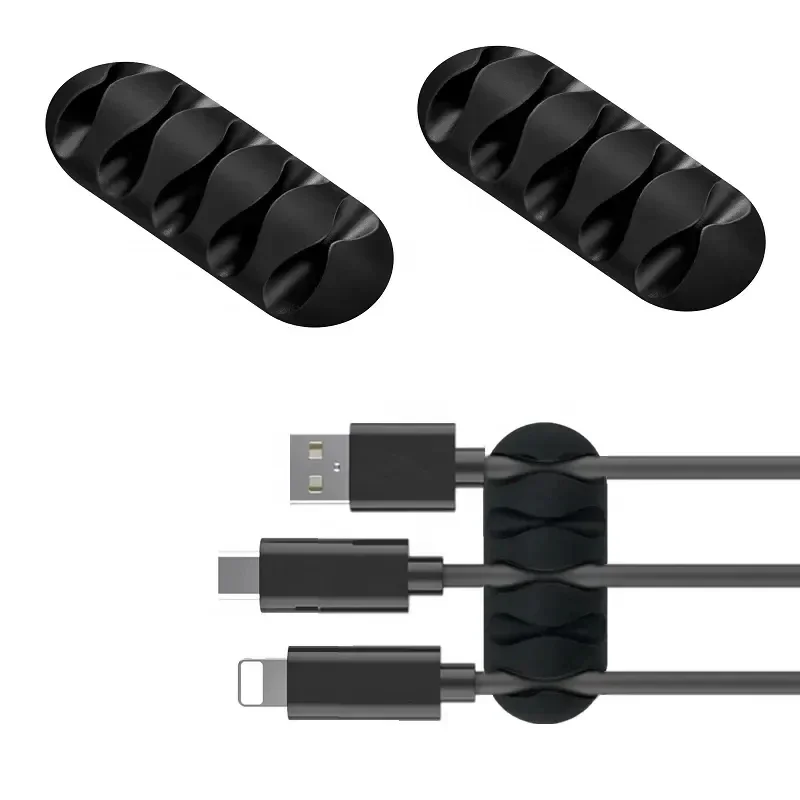 5pcs Cable Cord Wire Organizer - огляд і ціна Tethering Cable Usb