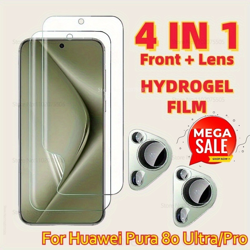 [4-in-1]2Pcs HD Anti-Scratch H - огляд і ціна Photography Kit Huawei Pura 80 Ultra