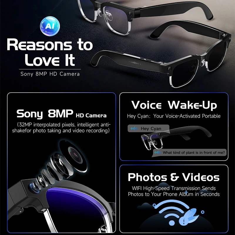 W630 HeyCyan AI Voice Wake-Up  - огляд і ціна Photography Videography