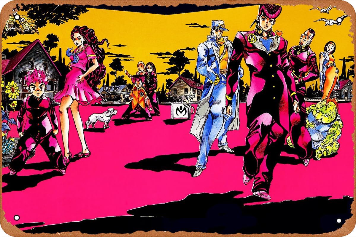JoJos Bizarre Anime Poster,Vin - огляд і ціна Photography Anime