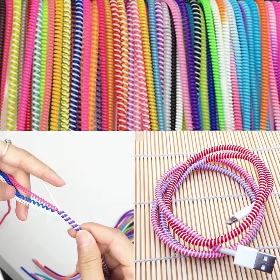 1.4M TPU Spiral USB Charging C - огляд і ціна Tethering Cable Usb