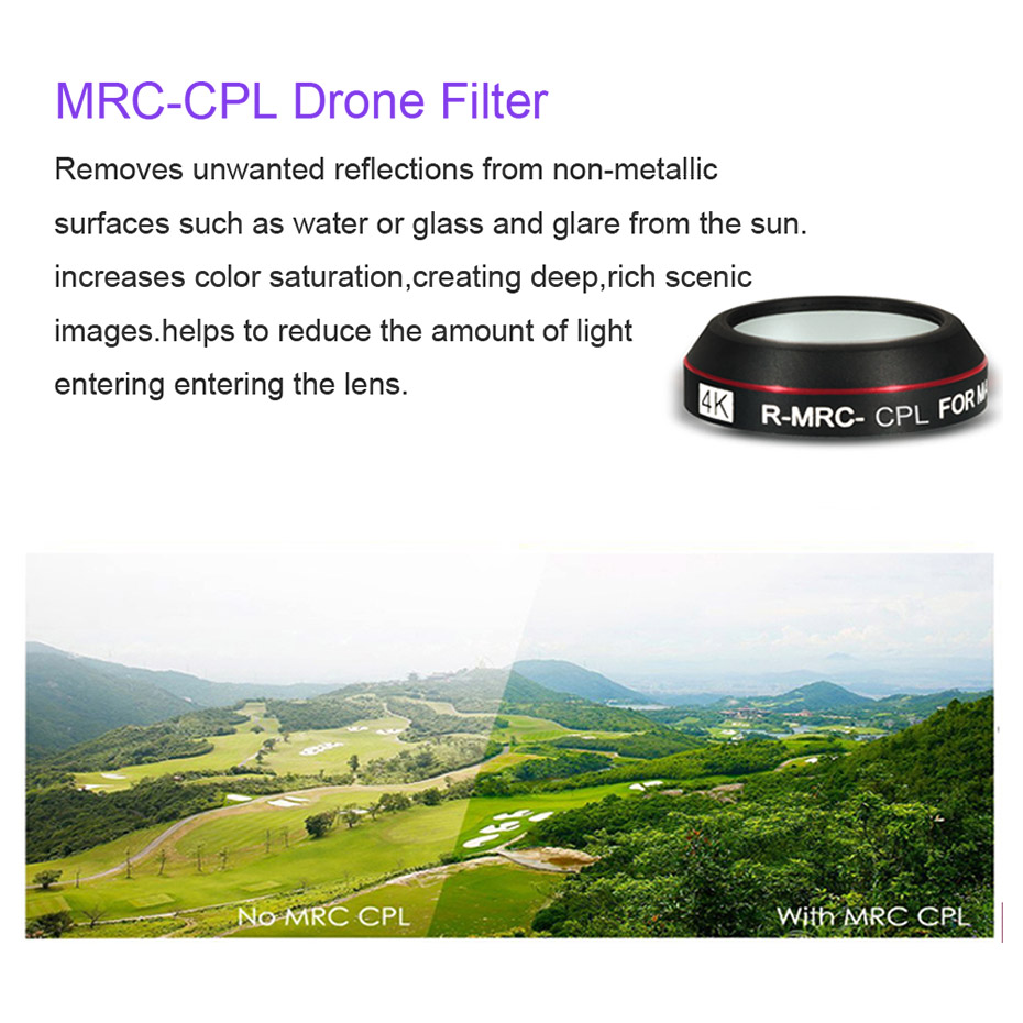 Drone Filter For DJI Mavic Pro - огляд і ціна Nd Filter Set