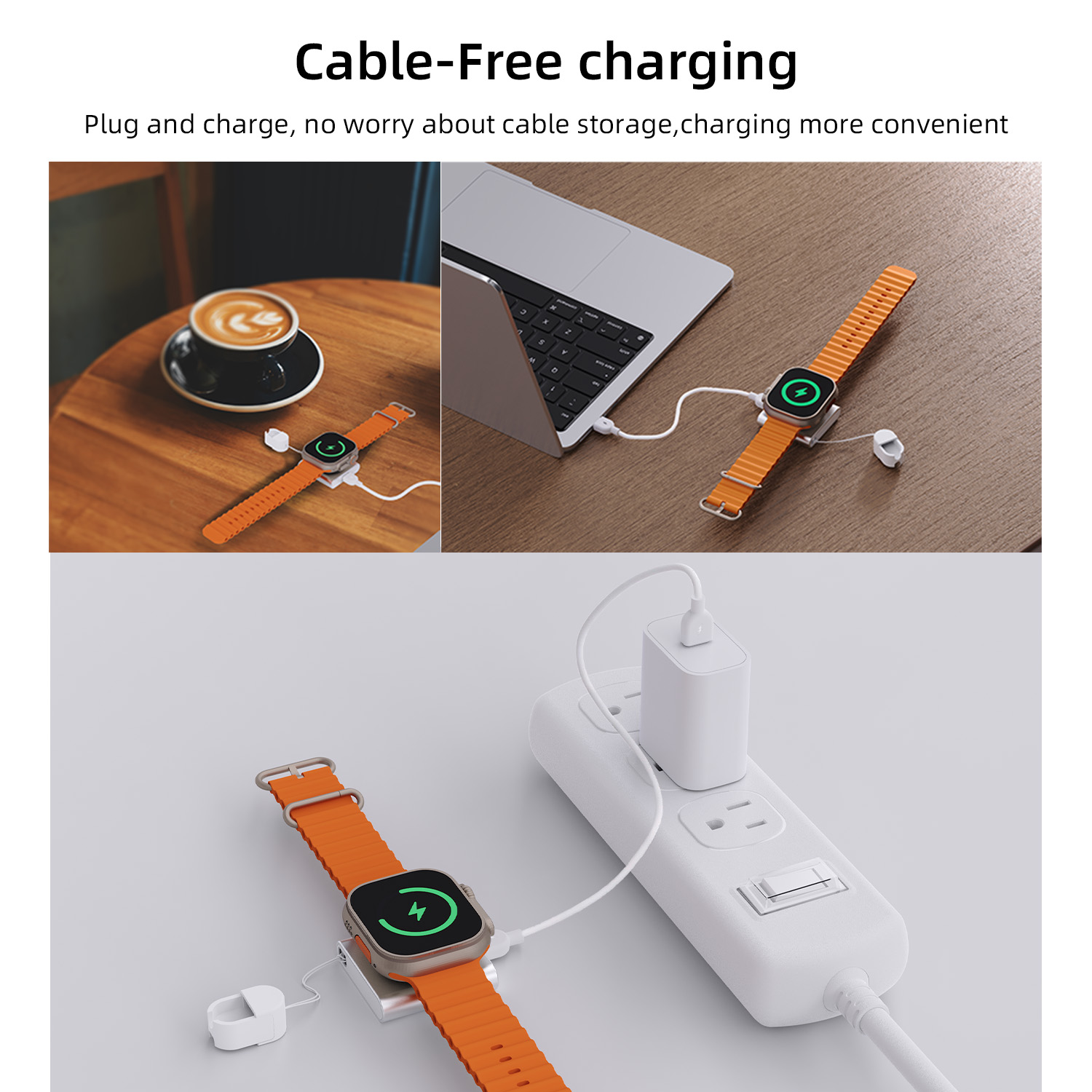 Bonola For Apple Watch Charger - огляд і ціна Tethering Cable Usb