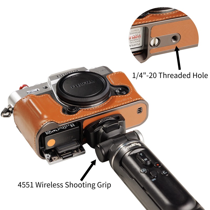 SmallRig Leather Half Case Kit - огляд і ціна Fujifilm Camera X-T30 Ii