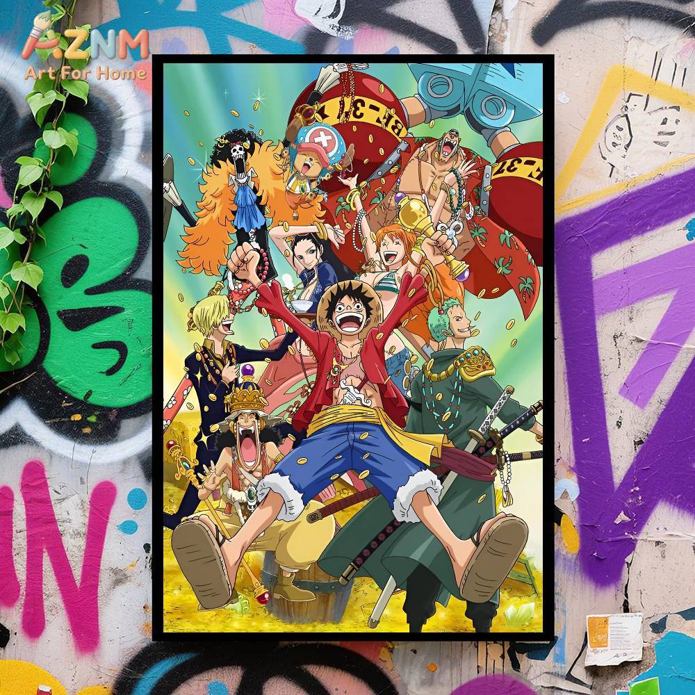 AZNM One Piece Unframed Canvas - огляд і ціна Photography Anime