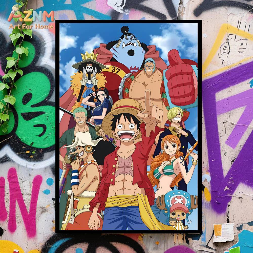 AZNM One Piece Unframed Canvas - огляд і ціна Photography Anime