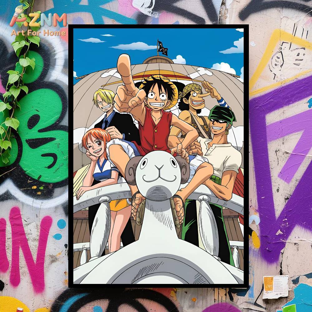 AZNM One Piece Unframed Canvas - огляд і ціна Photography Anime