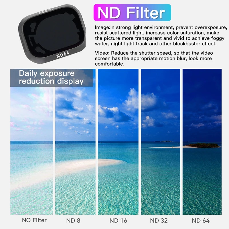 RCSTQ For DJI Mini 3 Pro Filte - огляд і ціна Nd Filter Set