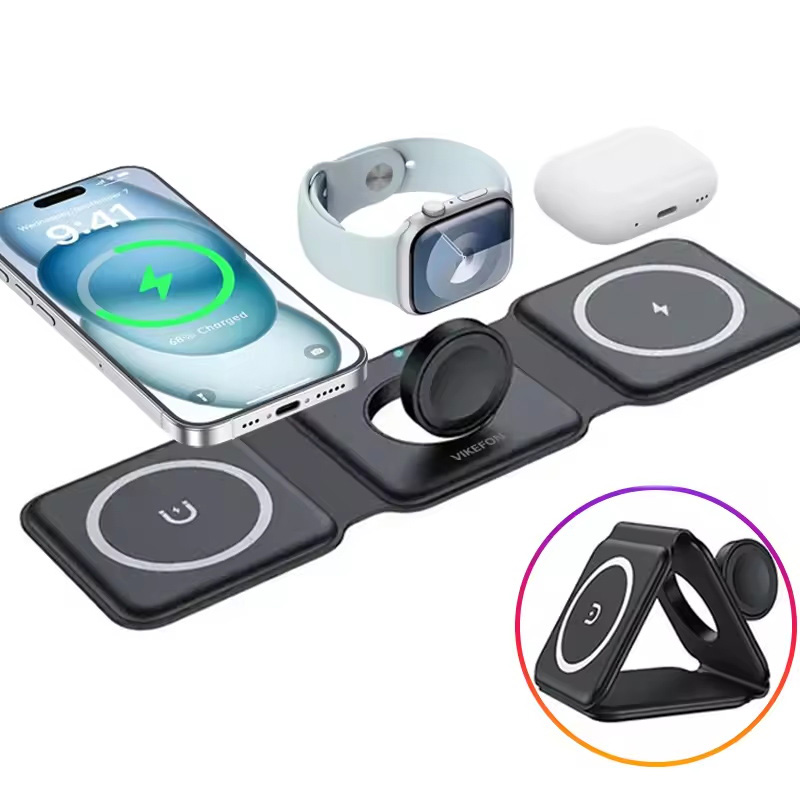 3-in-1 Magnetic Folding Wirele - огляд і ціна Tethering Cable Usb