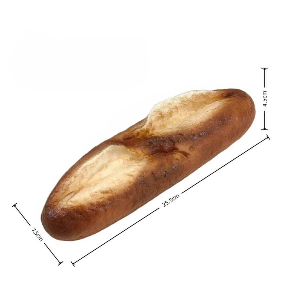 Soft PU Faux Bread Realistic N - огляд і ціна Photography Interest
