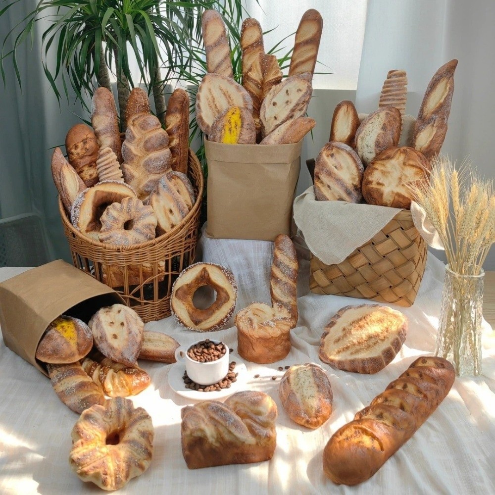 Soft PU Faux Bread Realistic N - огляд і ціна Photography Interest