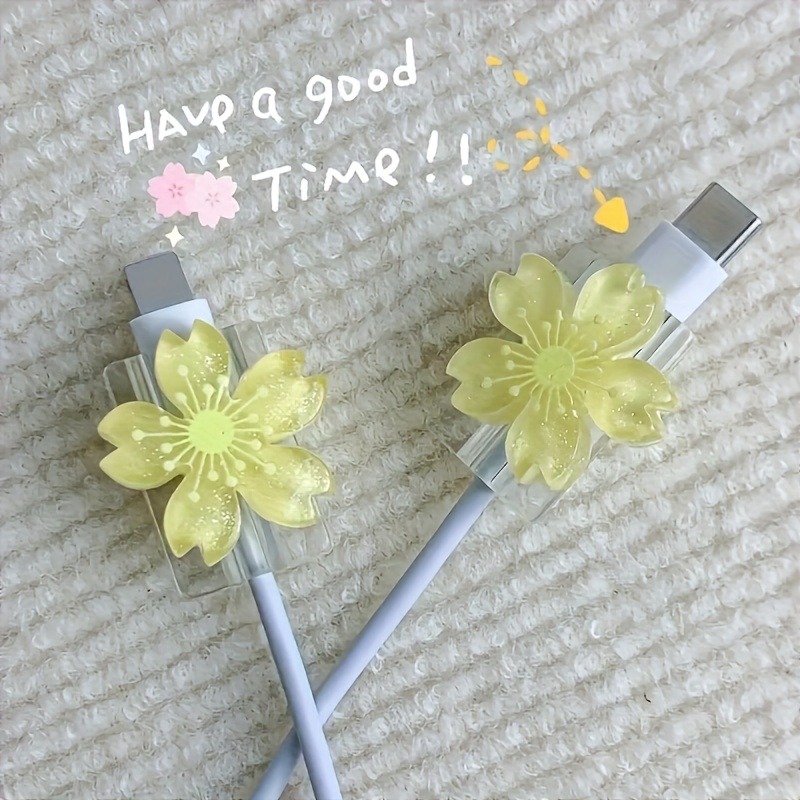 2pcs Cartoon Cable Protector C - огляд і ціна Tethering Cable Usb