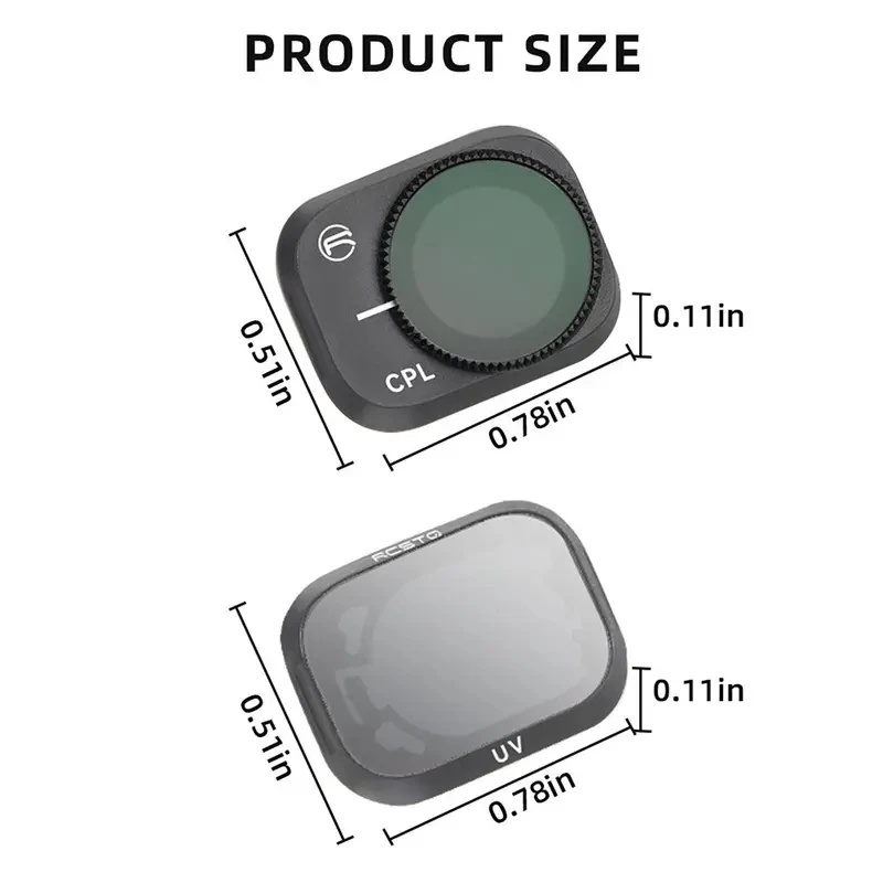 DIY Drone Filter For DJI Mini  - огляд і ціна Nd Filter Set