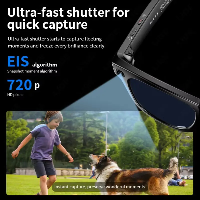 AI Smart Glasses with 8MP Came - огляд і ціна Photography Videography